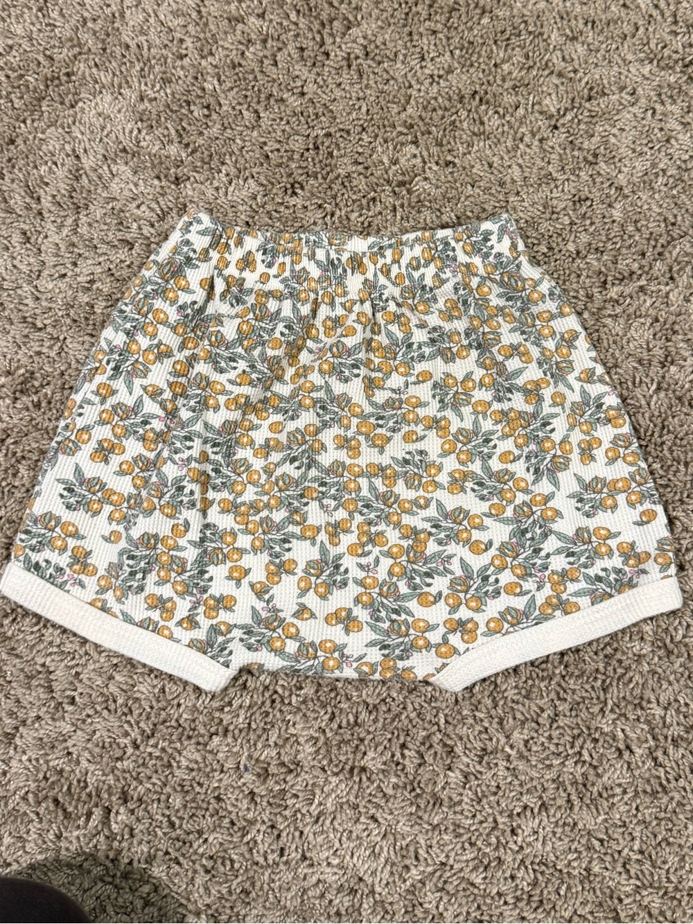 For the Beau Loves Baby Shorts Size 80 12M Orange Berry Print